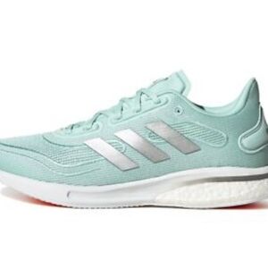 Adidas Supernova shoes Silver Frost Mint green sneakers womans size 6 Sneakers